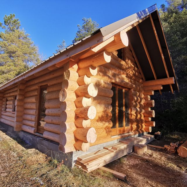 Ma Cabane en rondin - Castellane